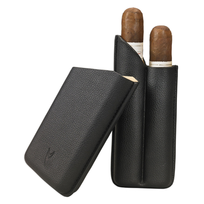 Футляр на 2 сигары Lotus LCC700 Textured Leather 