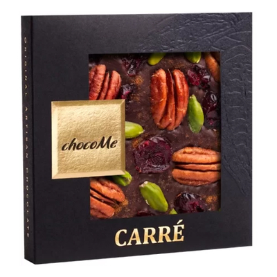 Горький шоколад ChocoMe «CARRÉ» 50F101, 50 гр.