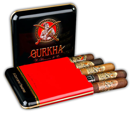 Подарочный набор Подарочный набор сигар Gurkha Pack Sampler Metall Gift