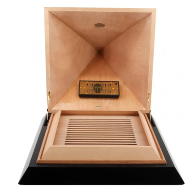 Хьюмидор Adorini Pyramid L - Deluxe Bi-Color Cedro Black на 100 сигар, двухцветный 14345