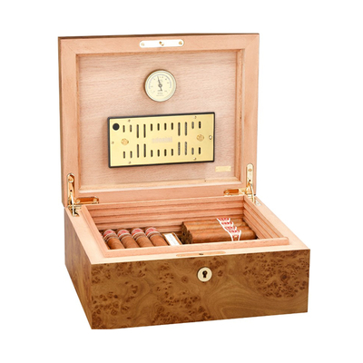 Хьюмидор Adorini Catania Elm Burl M Deluxe, вяз, на 75 сигар 16693