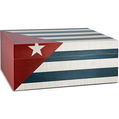 Хьюмидор Adorini Cuba Te Amo M Deluxe на 75 сигар, кубинский флаг 16098