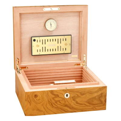 Хьюмидор Adorini Salento M Deluxe, кап маслины, на 75 сигар
