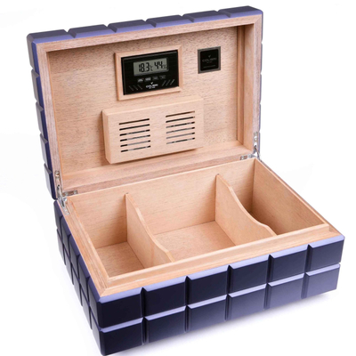 Хьюмидор Colibri Heritage на 80 сигар, Синий лак Navy HU500T4