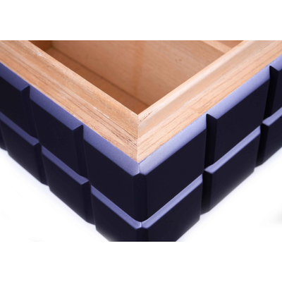 Хьюмидор Colibri Heritage на 80 сигар, Синий лак Navy HU500T4