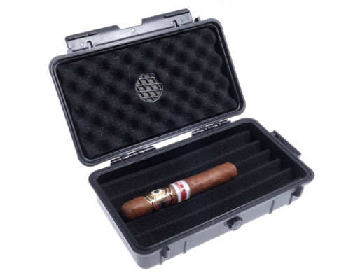Хьюмидор дорожный Lubinski на 5 сигар, ударопрочный QA010