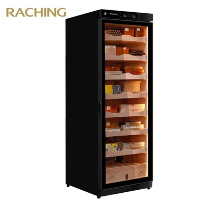 Хьюмидор-холодильник Raching C380A-PRO, черный на 2000 сигар