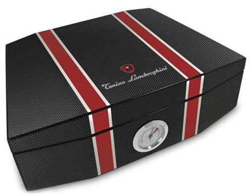 Хьюмидор Tonino Lamborghini Misano Black Carbon fiber