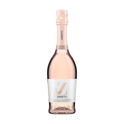 Игристое вино Zardetto, Prosecco DOC Rose Extra Dry, 0,75 л.