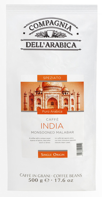 Индийский Кофе в зернах Compagnia Dell'Arabica INDIA MONSOONED MALABAR