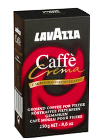 Итальянский кофе Lavazza Молотый Caffe Crema new 250 гр.