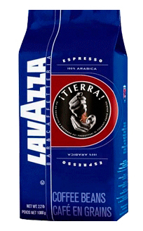 Итальянский кофе Lavazza Зерновой Tierra 1000 гр.