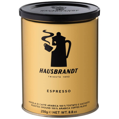 Итальянский кофе молотый Hausbrandt Espresso, 250 гр. (ж/б)