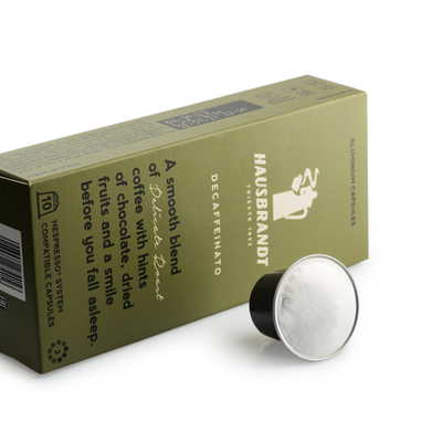 Итальянский кофе в капсулах Hausbrandt Nespresso Decaffeinato (10 шт.)