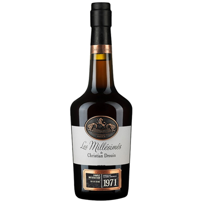 Кальвадос Christian Drouin Calvados Pays d'Auge, 1971, 0.7 л.