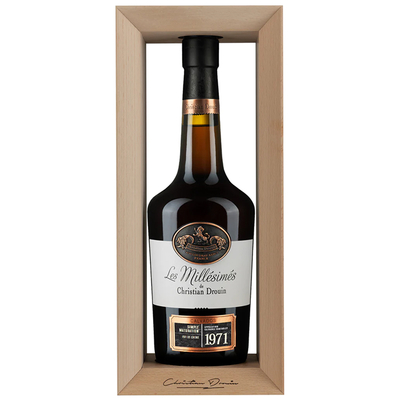 Кальвадос Christian Drouin Calvados Pays d'Auge, 1971, 0.7 л.