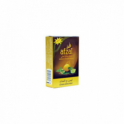 Кальянный табак AFZAL - LEMON WITH MINT - 40GR
