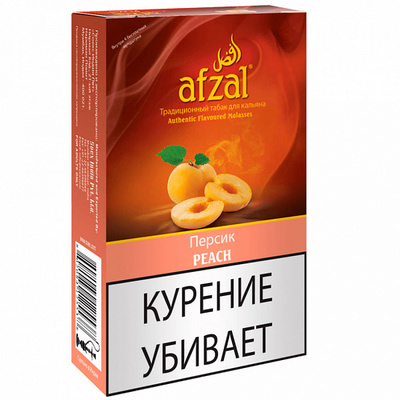 Кальянный табак AFZAL Peach (Персик) 40 гр.