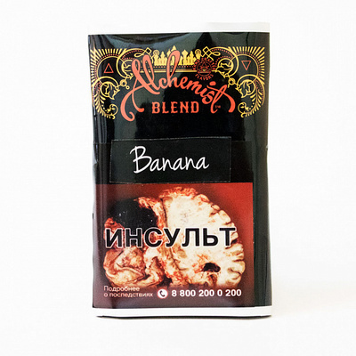 Кальянный табак ALCHEMIST BANANA 100GR