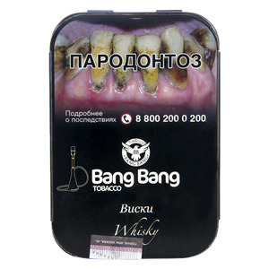 Кальянный табак BANG-BANG - WHISKY - 100GR
