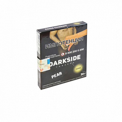 Кальянный табак DARKSIDE CORE - PEAR - 30GR