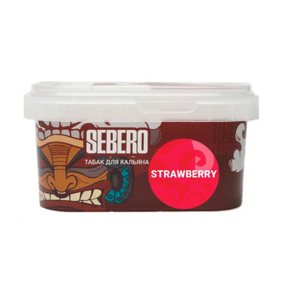 Кальянный табак Sebero Strawberry 300 гр.