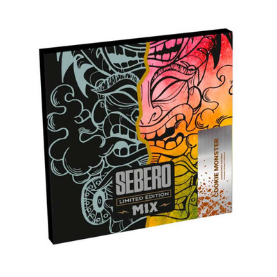Кальянный табак Sebero Limited Edition Mix - Cookie Monster 60 гр.