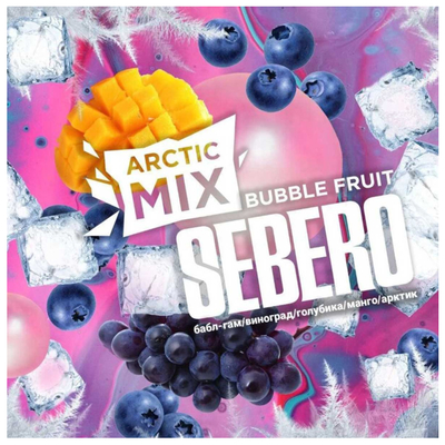 Кальянный табак Sebero Arctic Mix - Bubble Fruit 60 гр. 
