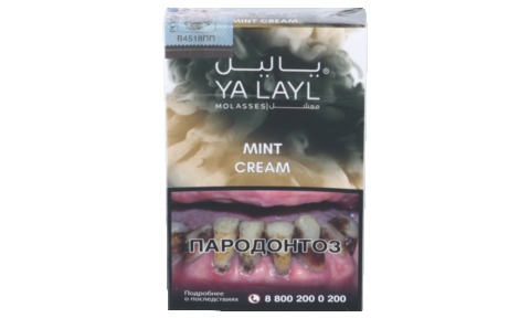Кальянный табак YALAYL - MINT CREAM - 35 гр.