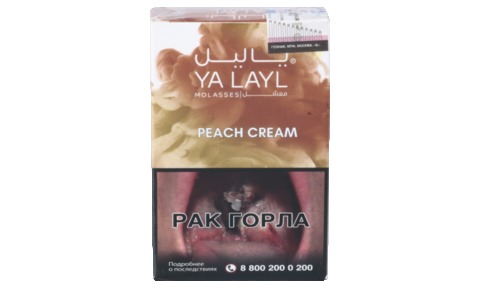 Кальянный табак YALAYL - PEACH CREAM - 35 гр.