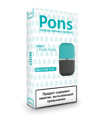 Картридж Pons x2 Basic Kit 59 мг, 0,7 мл Mint