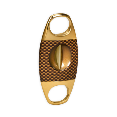 Каттер Lotus JAWS V-Cutter Carbon Fiber Serrated Gold & Polished Gold 64 RG CUTV106