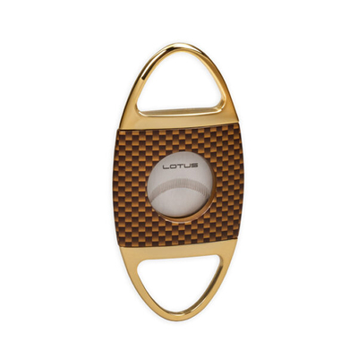 Каттер Lotus JAWS V-Cutter Carbon Fiber Serrated Gold & Polished Gold 58 RG CUT609