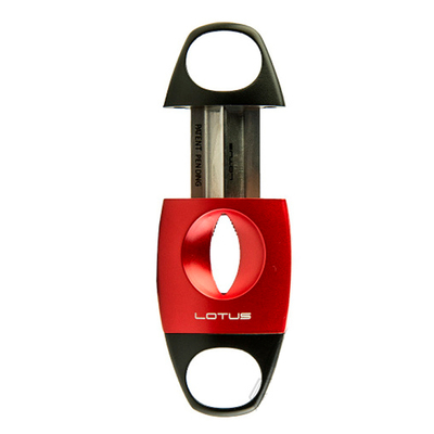 Каттер Lotus JAWS V-Cutter Serrated Anodized Red & Black Matte 64 RG CUTV103