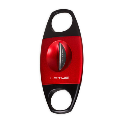 Каттер Lotus JAWS V-Cutter Serrated Anodized Red & Black Matte 64 RG CUTV103