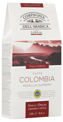 Колумбийский Кофе молотый Compagnia Dell'Arabica COLOMBIA SUPREMO