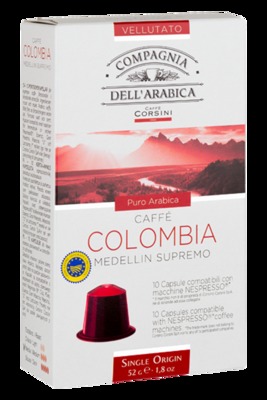 Колумбийский Кофе в капсулах Compagnia Dell'Arabica COLOMBIA