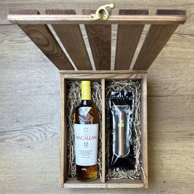 Подарочный набор Комбо-Набор №1 Виски Macallan и Сигара Cohiba