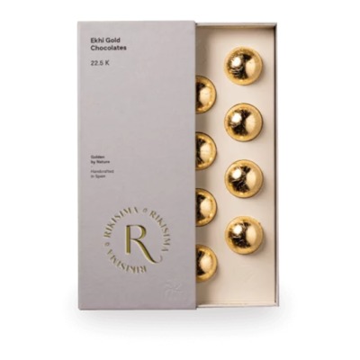 Конфеты «Золотое солнце» Ekhi Gold серии Sunset Rikisima (футляр 8 шт)