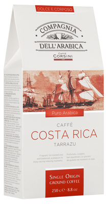 Коста-Риканский Кофе молотый Compagnia Dell'Arabica COSTA RICA TARRAZU