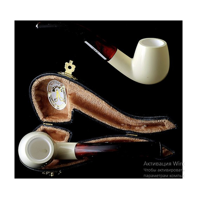 Курительная трубка Altinay Meerschaum Bent Billiard