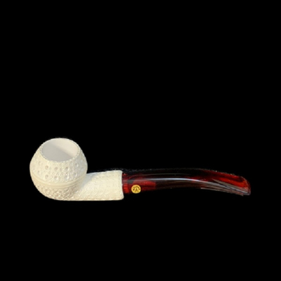 Курительная трубка Altinay Meerschaum Carved Bent Rhodesian, без фильтра