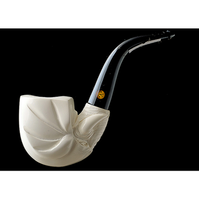 Курительная трубка Altinay Meerschaum Carved Bent Elephant, без фильтра 