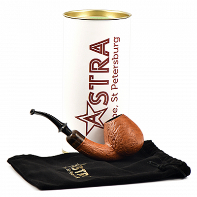 Курительная трубка Astra - Aurora 121 - Brandy bent Virgin Blast, без фильтра