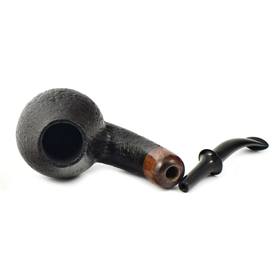 Курительная трубка Astra - Aurora 125 - Brandy bent Black Blast, без фильтра
