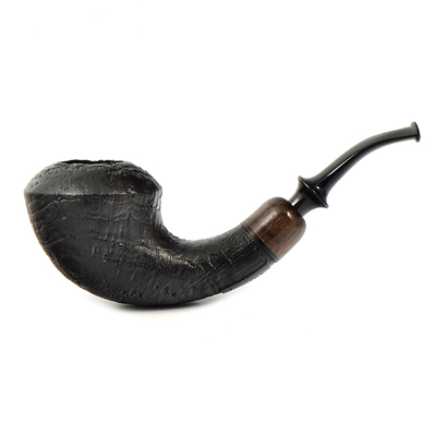 Курительная трубка Astra - Aurora 145 - Rodesian bent Black Blast, без фильтра