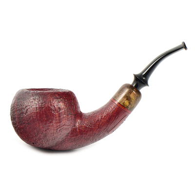 Курительная трубка Astra - Aurora 154 - Tomato bent Bordeaux Blast, без фильтра
