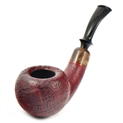 Курительная трубка Astra - Aurora 154 - Tomato bent Bordeaux Blast, без фильтра