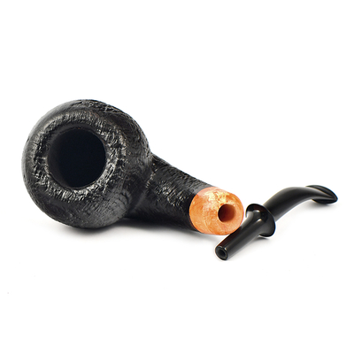 Курительная трубка Astra - Aurora 155 - Tomato bent Black Blast, без фильтра