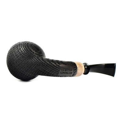 Курительная трубка Astra - Aurora Morta 225 - Brandy bent Black Blast, без фильтра